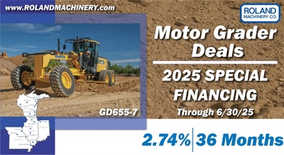 Motor Grader Financing May