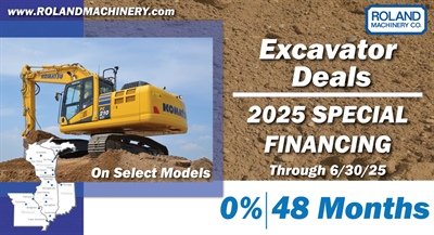 Excavator Deals Select Models