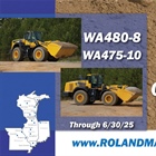 WA480-8, WA475-10 Wheel Loader Deals