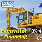 Excavator Financing Multiple Options August