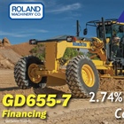 GD655-7 Motor Grader Financing August