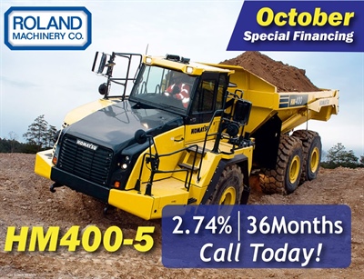 HM400 October Financing