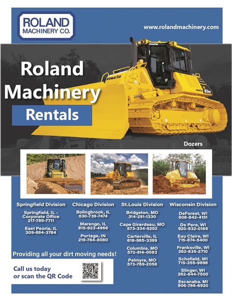 Roland Machinery Dozer Rentals