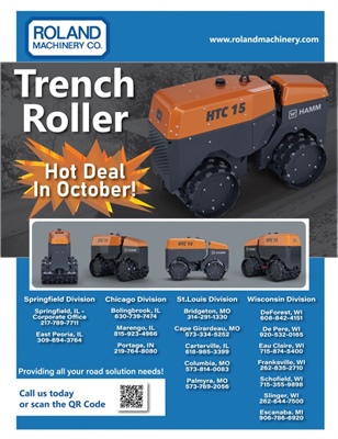 RMC Rental Flyer Trench Roller