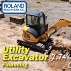 Utility Excavator Financing October 2025