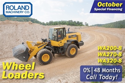 Wheel Loader Financing October