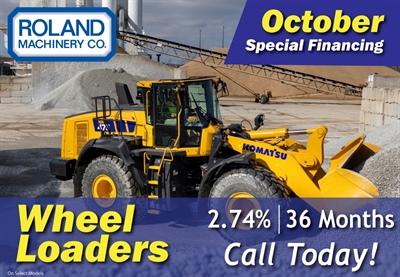 Wheel Loader Financing October 2025