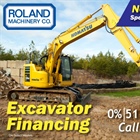 Excavator Financing November 2025