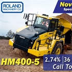 HM400-5 November Financing