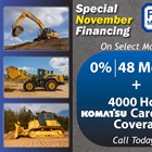 Select Model November 2025 Financing