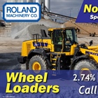 Wheel Loader Financing November 2025