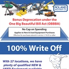 2025 Bonus Deprecation Under the One Big Beautiful Bill Act (OBBBA)