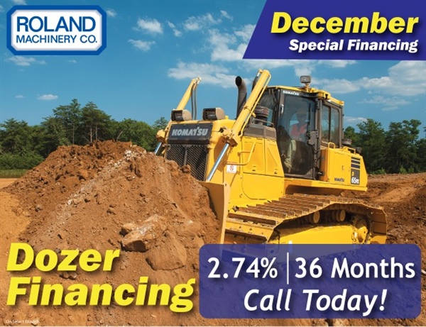 Crawler Dozer December 2025 Financing