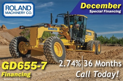 Motor Grader Financing December 2025