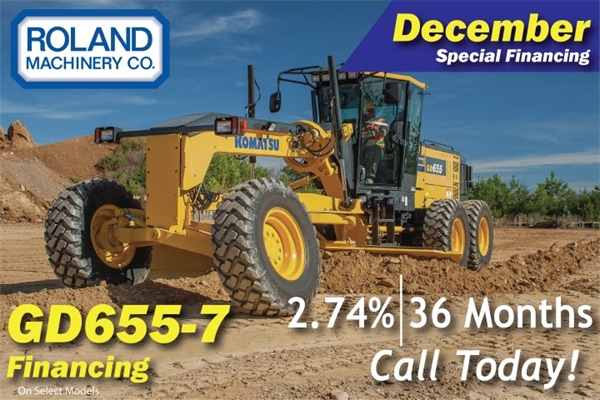 Motor Grader Financing December 2025