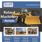 Roland Machinery Flyer Wheel Rentals