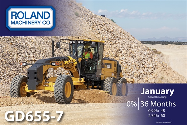Motor Grader Financing January 2026