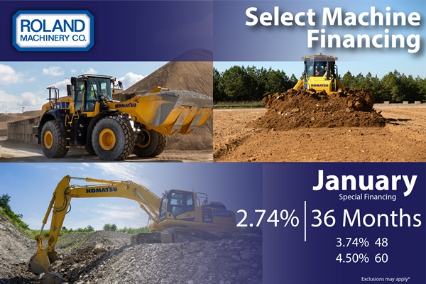 Select Machine Financing January 2026