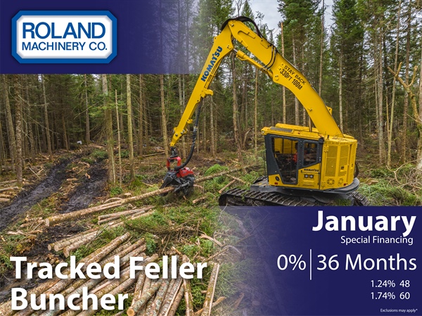 Tracked Feller Buncher Financing January 2026