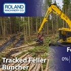 Tracked Feller Buncher February Financing