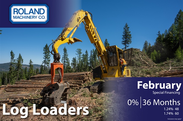 Log Loader February Financing