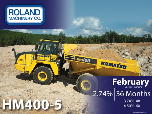 HM400-5 February Financing
