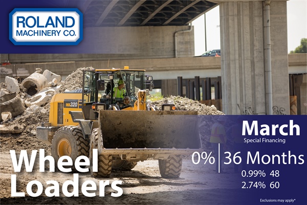 Wheel Loader Financing March 2026