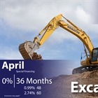 Excavator financing