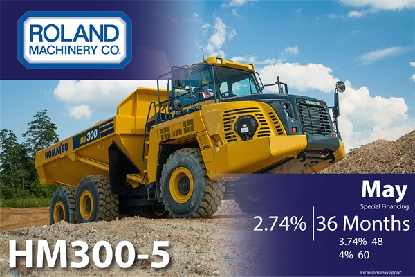 HM300 financing May 2026