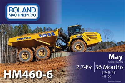 HMM460-6 May financing 2026