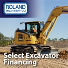 Select Excavator Finanincg May 2026