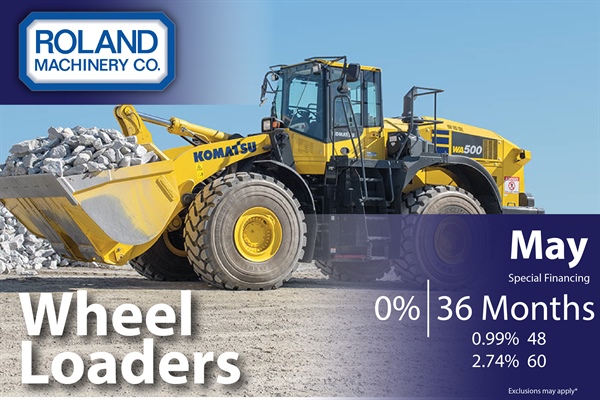 Wheel Loaders Financing May 2026