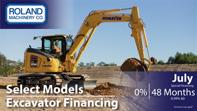 Select Excavator financing