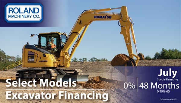 Select Excavator financing