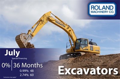 Excavator financing