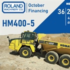 HM400 Financing October