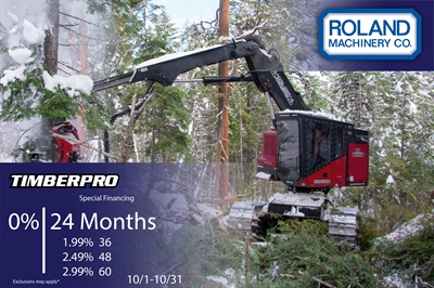 Timberpro Financing October 2026