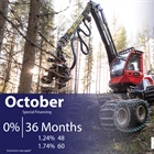 Wheeled Harvester Financing October 2026