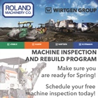Wirtgen Group Inspection and Rebuild Program