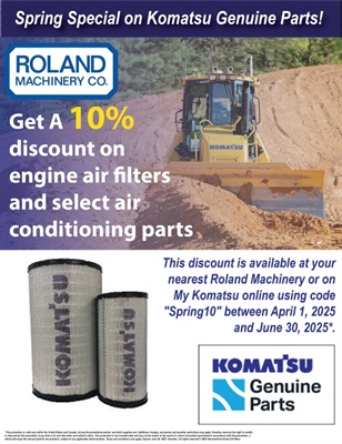 Spring Special Komatsu Filters