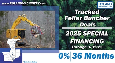 April Tracked Feller Buncher Deals