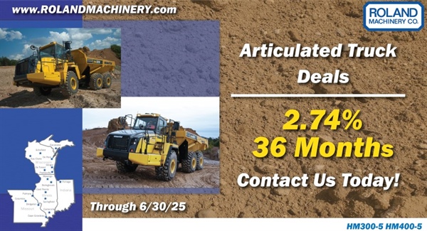 Articulated Truck Financing May